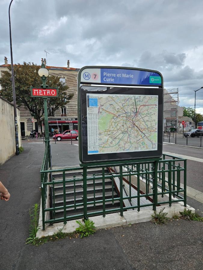 Studio 22M2 A Ivry/Seine-A 200 Metres De Paris. Proche Metro 7 Exterior photo